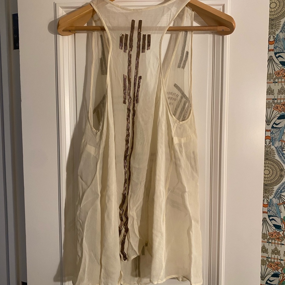 Free People Embelleshed Racerback Tank - Picture 4 of 5